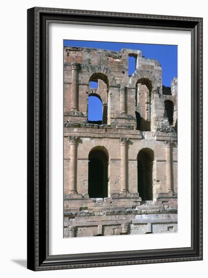 Roman Amphitheatre in El Djem, 3rd Century-CM Dixon-Framed Photographic Print