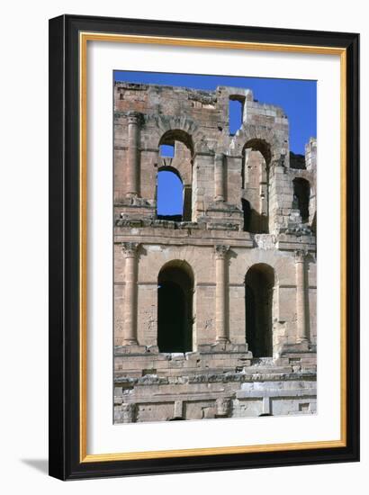 Roman Amphitheatre in El Djem, 3rd Century-CM Dixon-Framed Photographic Print