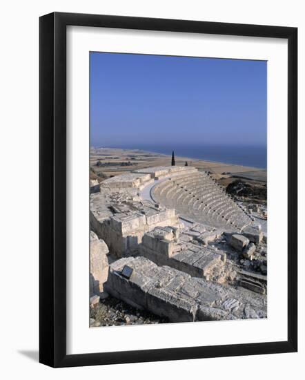 Roman Ampitheatre, Kourion, Limassol, Greek Cyprus-Doug Pearson-Framed Photographic Print