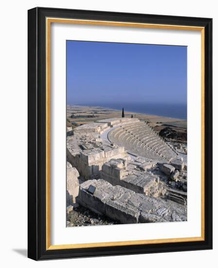 Roman Ampitheatre, Kourion, Limassol, Greek Cyprus-Doug Pearson-Framed Photographic Print