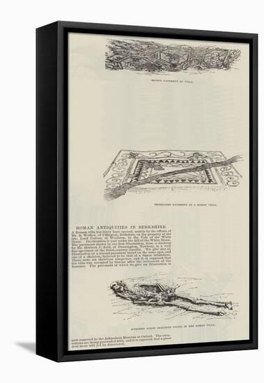 Roman Antiquities in Berkshire-null-Framed Premier Image Canvas