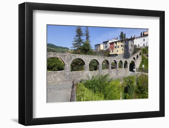 Roman Aqueduct, Barga, Tuscany, Italy, Europe-John Guidi-Framed Photographic Print