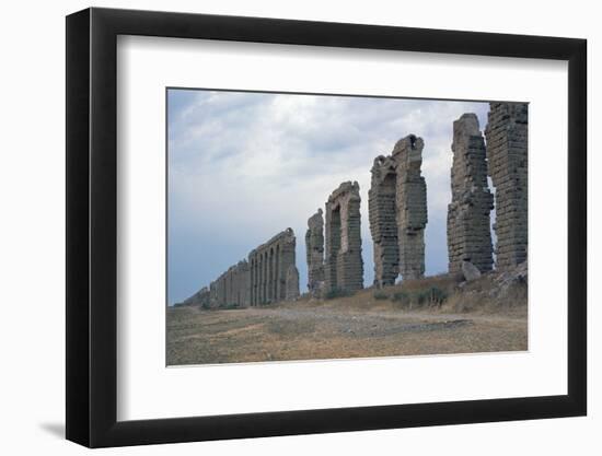 Roman aqueduct in Carthage-Unknown-Framed Photographic Print