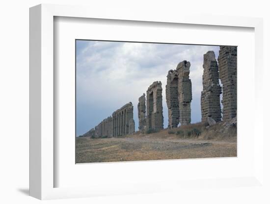 Roman aqueduct in Carthage-Unknown-Framed Photographic Print