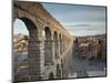 Roman Aqueduct, Segovia, Spain-Walter Bibikow-Mounted Photographic Print