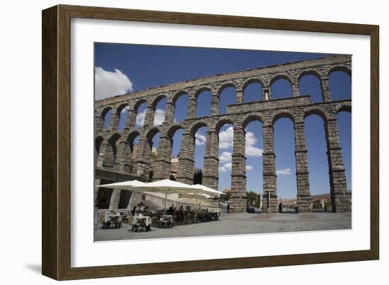 Roman Aqueduct, Segovia, UNESCO World Heritage Site, Castile y Leon, Spain, Europe-Richard Maschmeyer-Framed Photographic Print