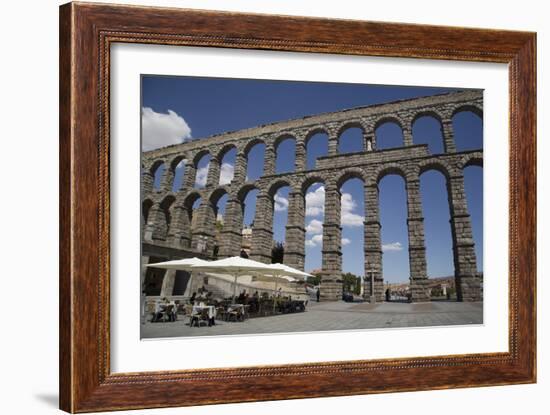 Roman Aqueduct, Segovia, UNESCO World Heritage Site, Castile y Leon, Spain, Europe-Richard Maschmeyer-Framed Photographic Print