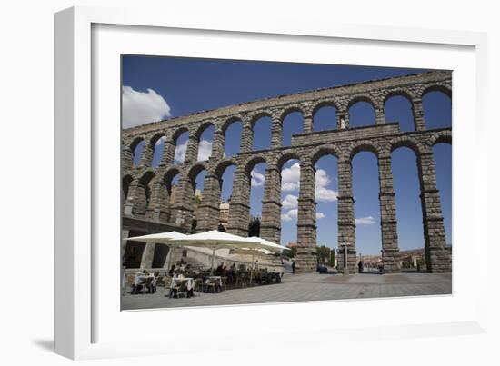 Roman Aqueduct, Segovia, UNESCO World Heritage Site, Castile y Leon, Spain, Europe-Richard Maschmeyer-Framed Photographic Print