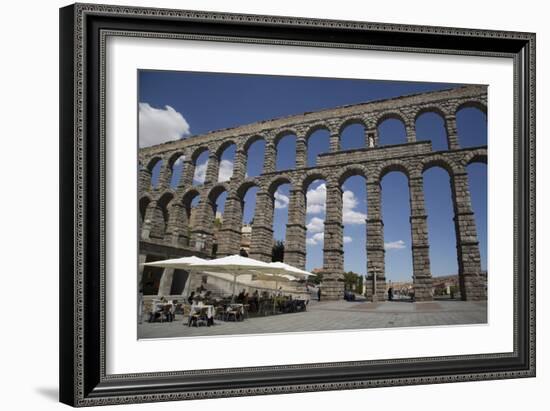 Roman Aqueduct, Segovia, UNESCO World Heritage Site, Castile y Leon, Spain, Europe-Richard Maschmeyer-Framed Photographic Print