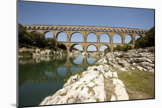 Roman Aqueduct, Vers-Pont-Du-Gard, Languedoc, France-Pol M.R. Maeyaert-Mounted Photographic Print