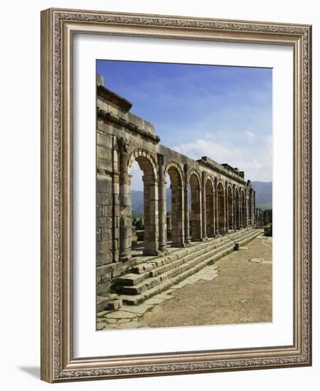 Roman Archaeological Site-Simon Montgomery-Framed Photographic Print