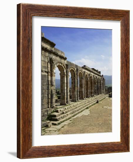 Roman Archaeological Site-Simon Montgomery-Framed Photographic Print