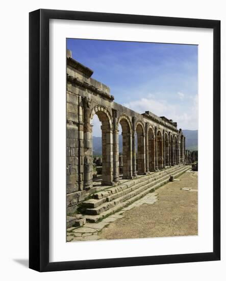 Roman Archaeological Site-Simon Montgomery-Framed Photographic Print