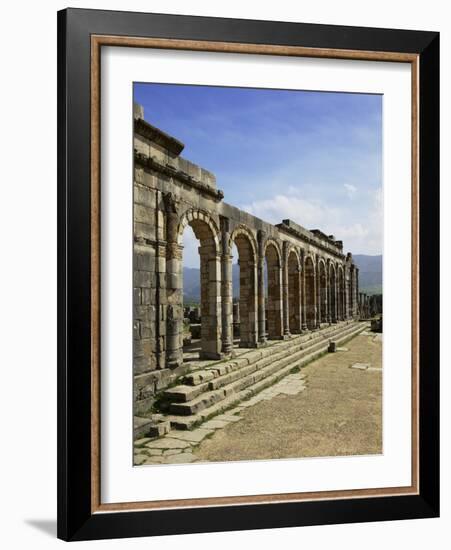 Roman Archaeological Site-Simon Montgomery-Framed Photographic Print