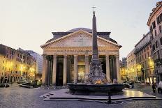 The Pantheon in Rome-Roman architecture-Photographic Print