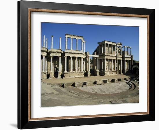 Roman Arena, Merida, Badajoz, Extramadura, Spain-Michael Busselle-Framed Photographic Print