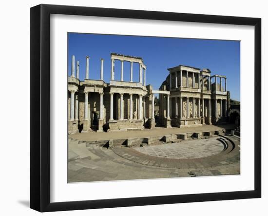 Roman Arena, Merida, Badajoz, Extramadura, Spain-Michael Busselle-Framed Photographic Print