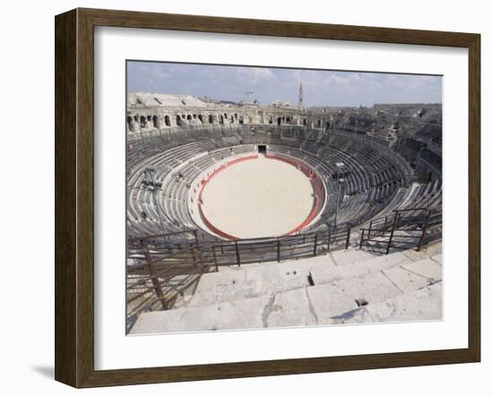 Roman Arena, Nimes, Languedoc, France, Europe-Ethel Davies-Framed Photographic Print