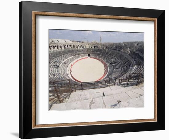 Roman Arena, Nimes, Languedoc, France, Europe-Ethel Davies-Framed Photographic Print