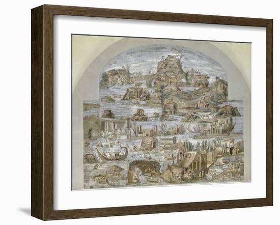 Roman Art : Nile Mosaic of Praeneste-null-Framed Photographic Print