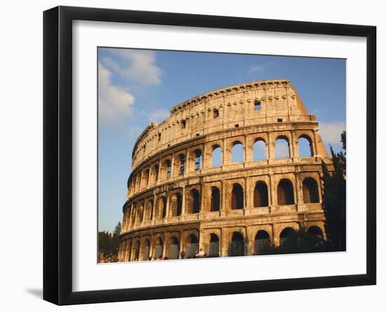 Roman Art, the Colosseum or Flavian Amphitheatre, Rome, Italy-Prisma Archivo-Framed Photographic Print