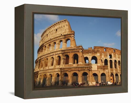 Roman Art, the Colosseum or Flavian Amphitheatre, Rome, Italy-Prisma Archivo-Framed Premier Image Canvas