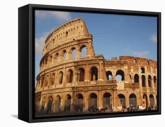 Roman Art, the Colosseum or Flavian Amphitheatre, Rome, Italy-Prisma Archivo-Framed Premier Image Canvas