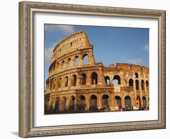 Roman Art, the Colosseum or Flavian Amphitheatre, Rome, Italy-Prisma Archivo-Framed Photographic Print