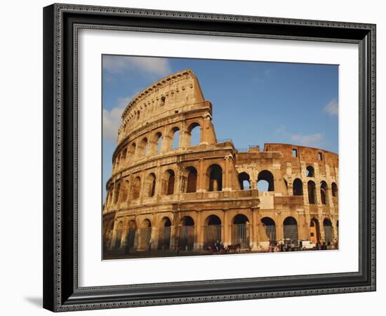 Roman Art, the Colosseum or Flavian Amphitheatre, Rome, Italy-Prisma Archivo-Framed Photographic Print