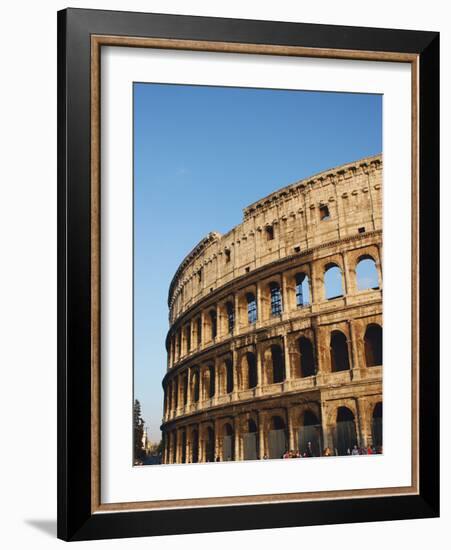 Roman Art, the Colosseum or Flavian Amphitheatre, Rome, Italy-Prisma Archivo-Framed Photographic Print