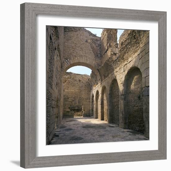 Roman Baths in Bulla Regia, 1st Century Bc-CM Dixon-Framed Photographic Print