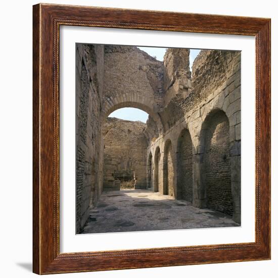 Roman Baths in Bulla Regia, 1st Century Bc-CM Dixon-Framed Photographic Print