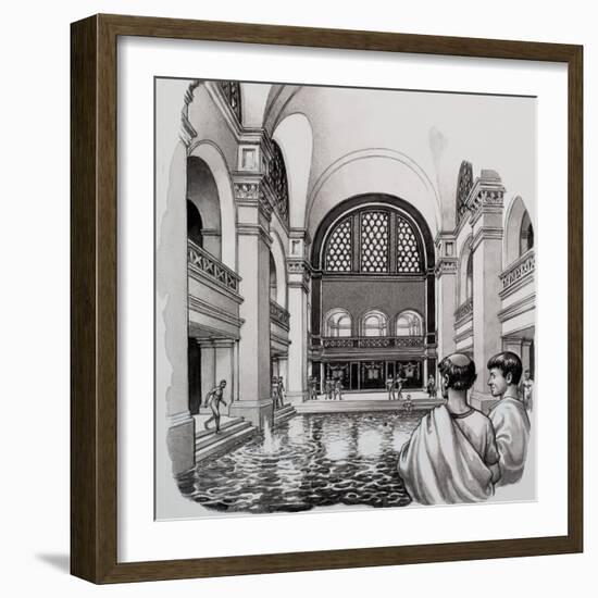 Roman Baths-Pat Nicolle-Framed Giclee Print