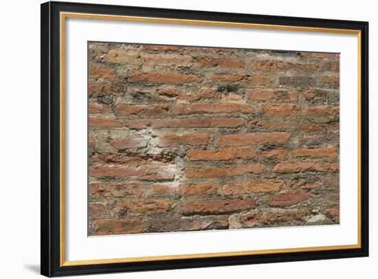 Roman Brick and Tile Wall-Natalie Tepper-Framed Photo