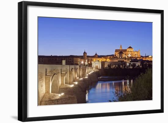 Roman Bridge, Catedral Mosque of Cordoba, Cordoba, Andalucia, Spain-Rob Tilley-Framed Photographic Print