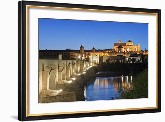 Roman Bridge, Catedral Mosque of Cordoba, Cordoba, Andalucia, Spain-Rob Tilley-Framed Photographic Print