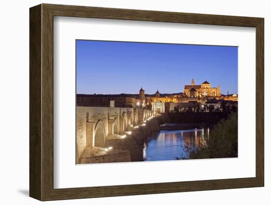 Roman Bridge, Catedral Mosque of Cordoba, Cordoba, Andalucia, Spain-Rob Tilley-Framed Photographic Print