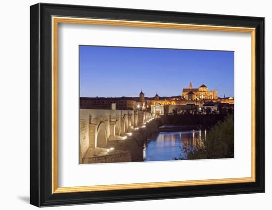 Roman Bridge, Catedral Mosque of Cordoba, Cordoba, Andalucia, Spain-Rob Tilley-Framed Photographic Print