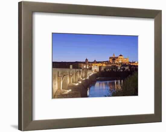 Roman Bridge, Catedral Mosque of Cordoba, Cordoba, Andalucia, Spain-Rob Tilley-Framed Photographic Print