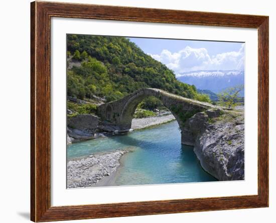 Roman Bridge of Benja, Albania, Europe-Michael Runkel-Framed Photographic Print