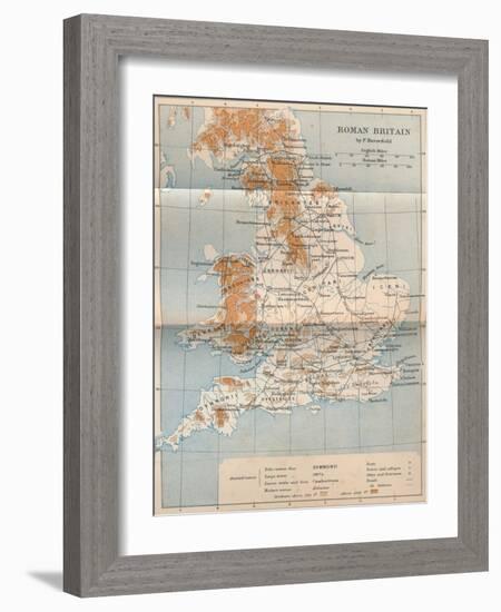 'Roman Britain', 1902-FS Weller-Framed Giclee Print