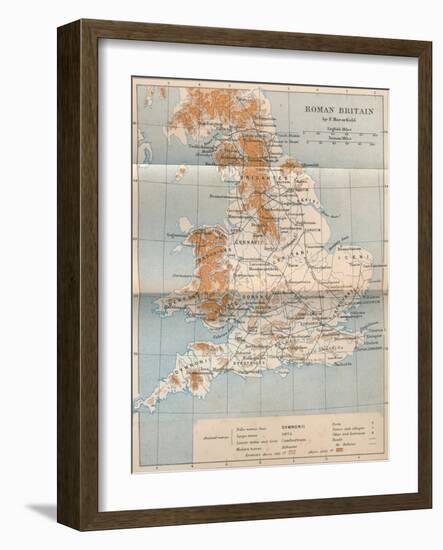 'Roman Britain', 1902-FS Weller-Framed Giclee Print