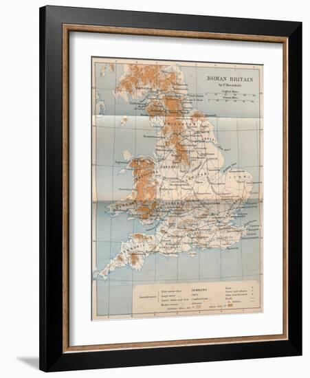 'Roman Britain', 1902-FS Weller-Framed Giclee Print