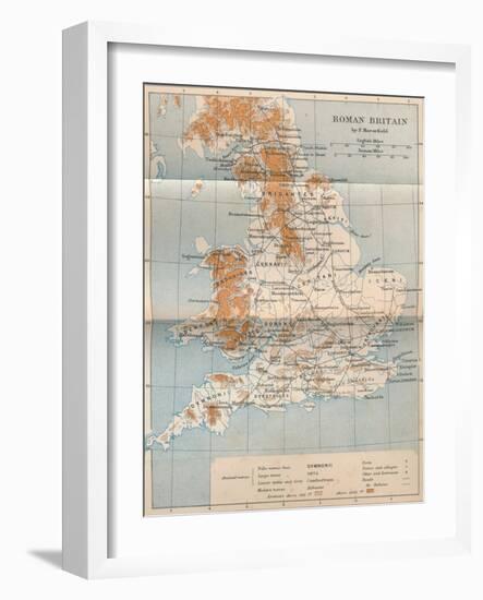 'Roman Britain', 1902-FS Weller-Framed Giclee Print