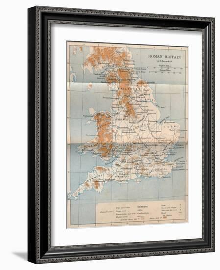 'Roman Britain', 1902-FS Weller-Framed Giclee Print