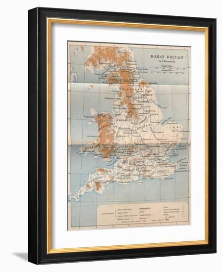 'Roman Britain', 1902-FS Weller-Framed Giclee Print