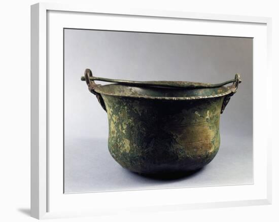 Roman Bronze Bucket-null-Framed Giclee Print