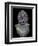 Roman bronze bust of the god Serapis, 4th century Artist: Unknown-Unknown-Framed Giclee Print