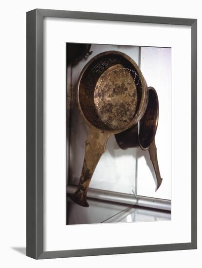 Roman bronze Strainer from Germany, c2nd century-Unknown-Framed Giclee Print