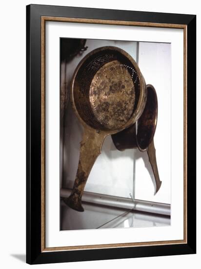 Roman bronze Strainer from Germany, c2nd century-Unknown-Framed Giclee Print